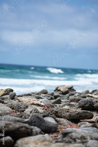 rocks and sea
