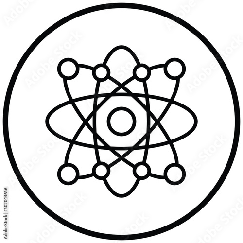 Atom Icon Style