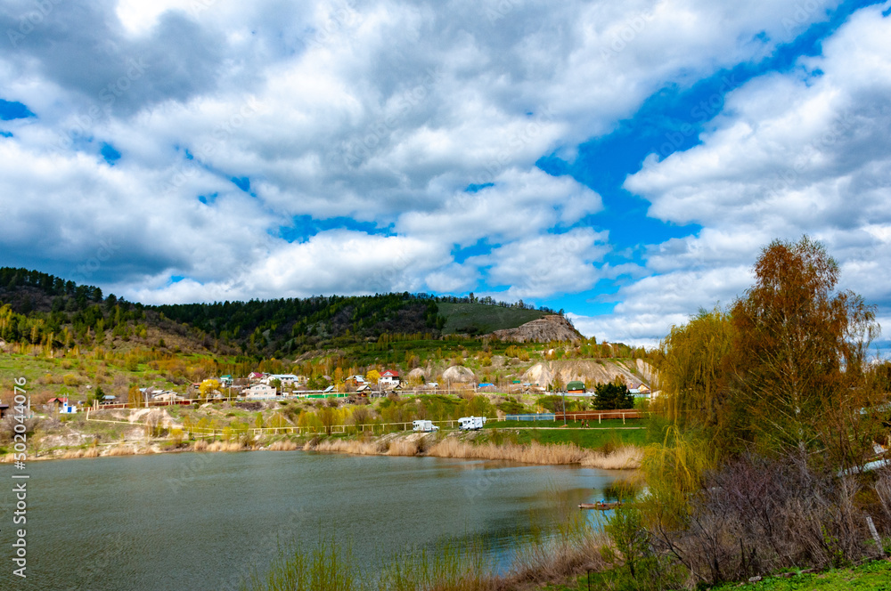The village of Shiryaevo in the national park 