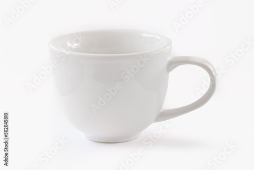 Empty coffee cup or coffee mug isolated on white background.