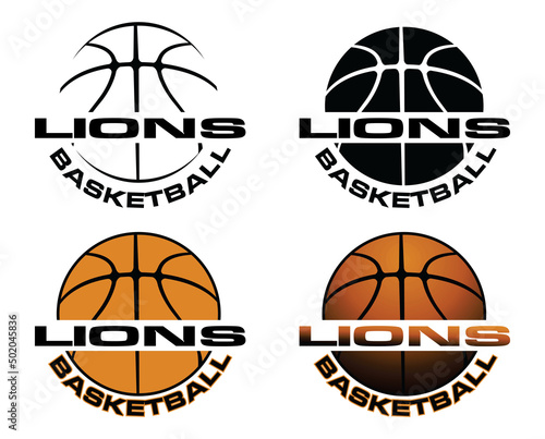 Lions Basketball Team Design is a sports team design which includes a basketball graphic and text and is perfect for your school or team. Great for Lions t-shirts, mugs and promotions.