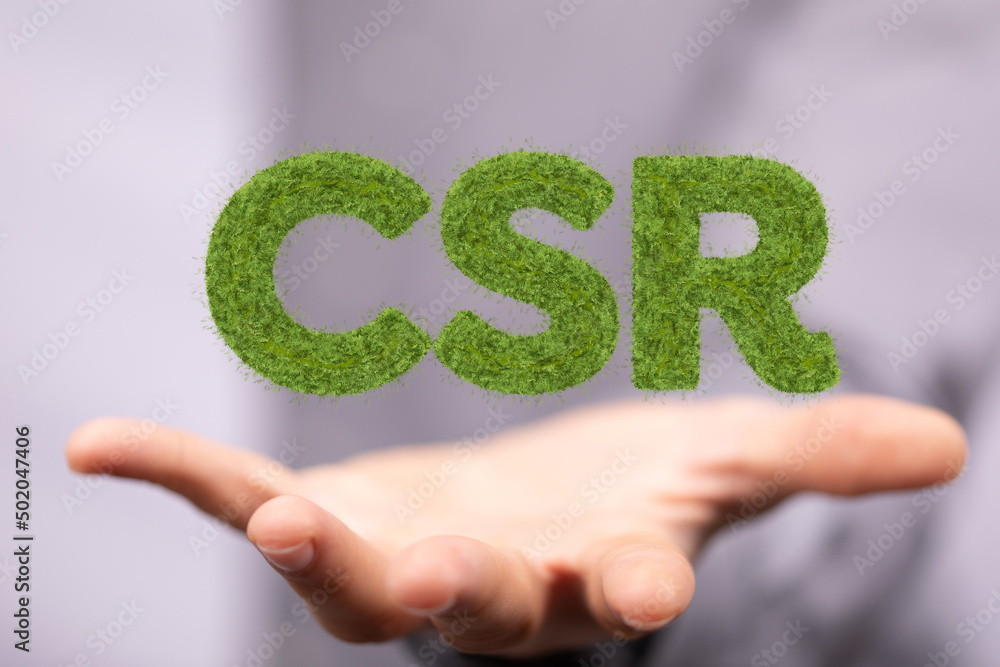 CSR – Corporate Social Responsibility concept .