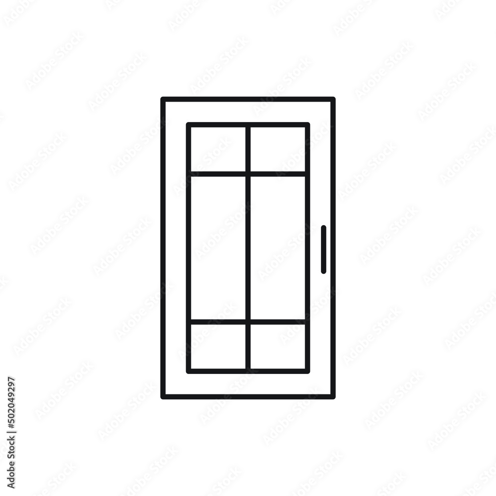 Door vector for website symbol icon presentation Door vector for website symbol icon presentation