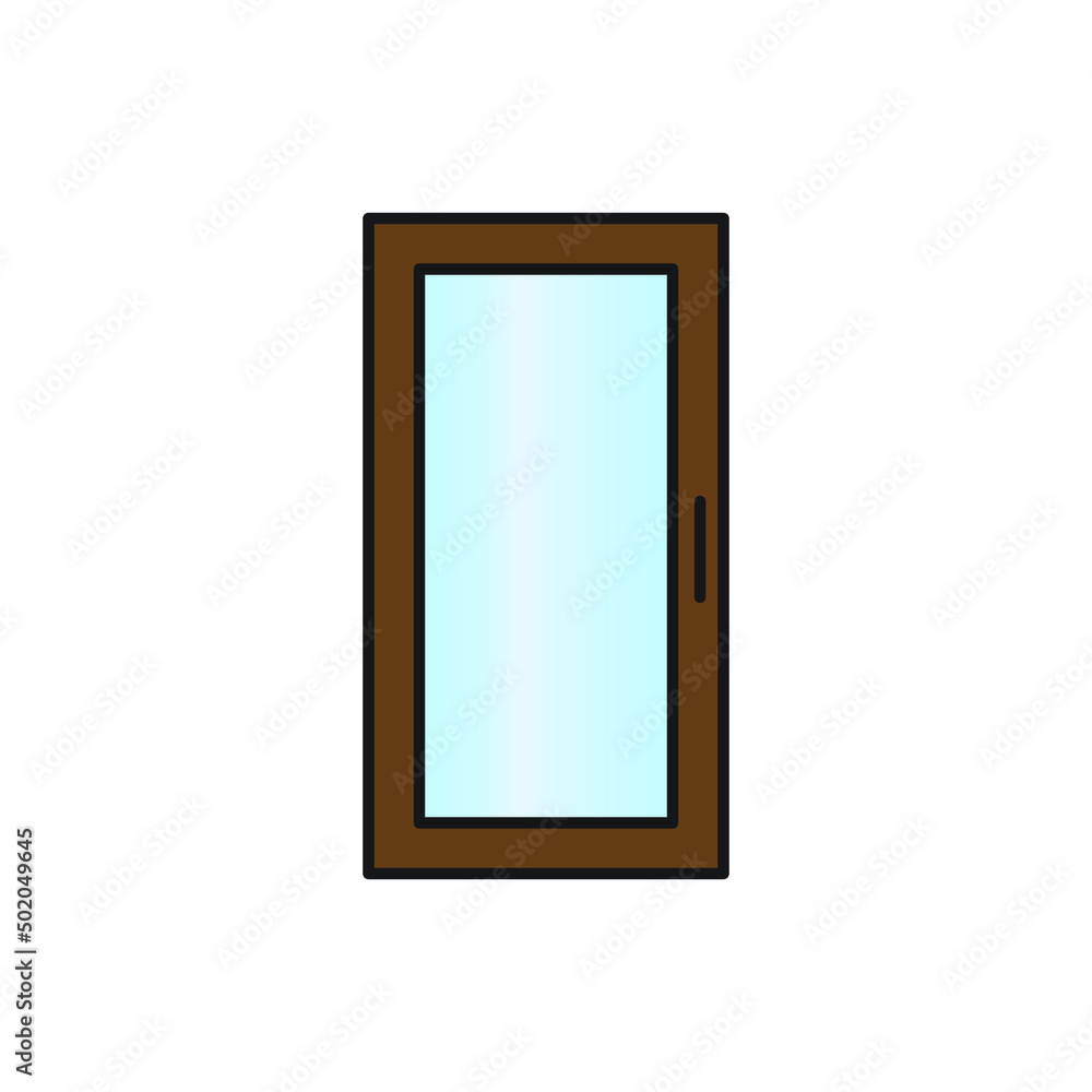 Door vector for website symbol icon presentation Door vector for website symbol icon presentation
