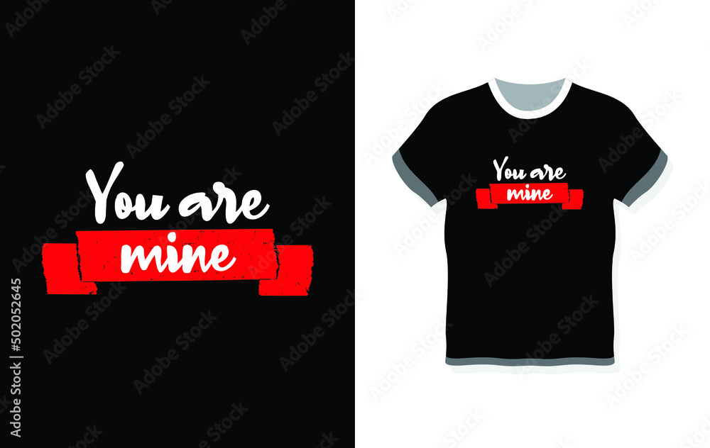 You are mind typography t-shirt design You are mind typography t-shirt design