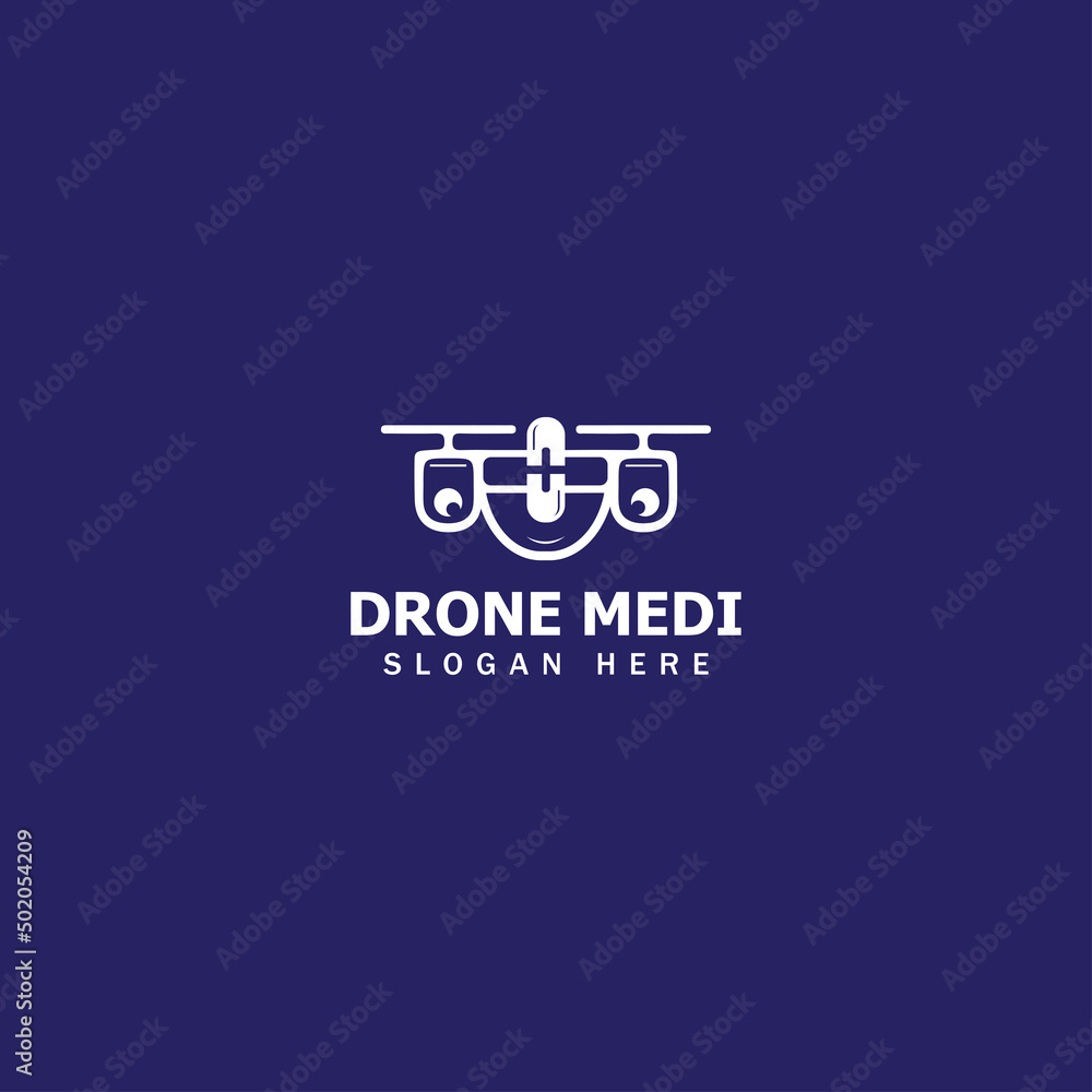 Drone, medicine, delivery, logo, design, Drone, medicine, delivery, logo, design,