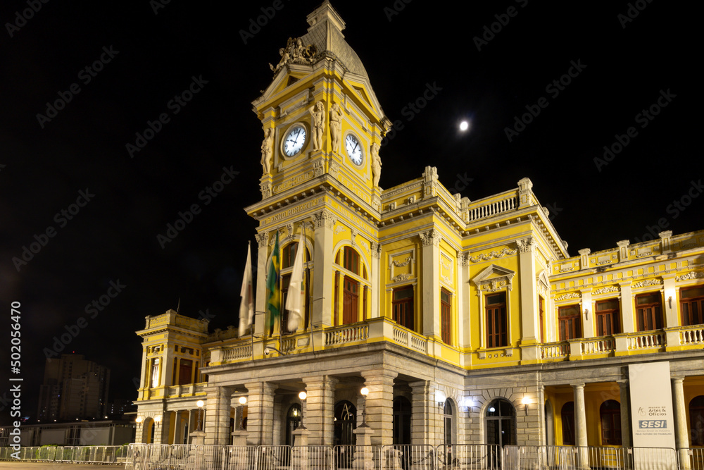central subway station in the city of Belo Horizonte, State of Minas Gerais, Brazil