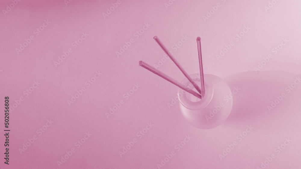 Incense sticks for home isolated on green background, environmentally friendly fragrant air, safe for children, pleasant smell around the house, different flavoring aromas, anti-smoking odor Incense sticks for home isolated on green background, environmentally friendly fragrant air, safe for children, pleasant smell around the house, different flavoring aromas, anti-smoking odor