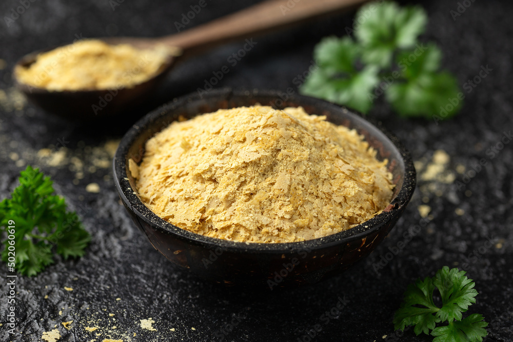 Ταπετσαρία Dried nutritional yeast flakes, vegan vegetarian seasoning healthy food suppleme
