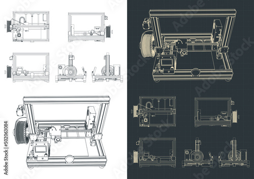 3D printer blueprints