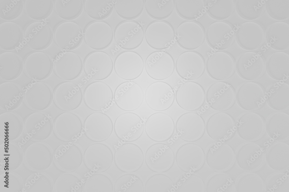 Fototapeta premium Abstract minimal White and grey background , 3D rendering , pattern texture 