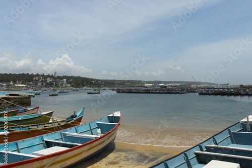 boats in the harbor © RAJESH
