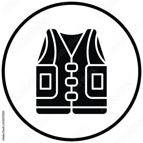 Life Jacket Icon Style