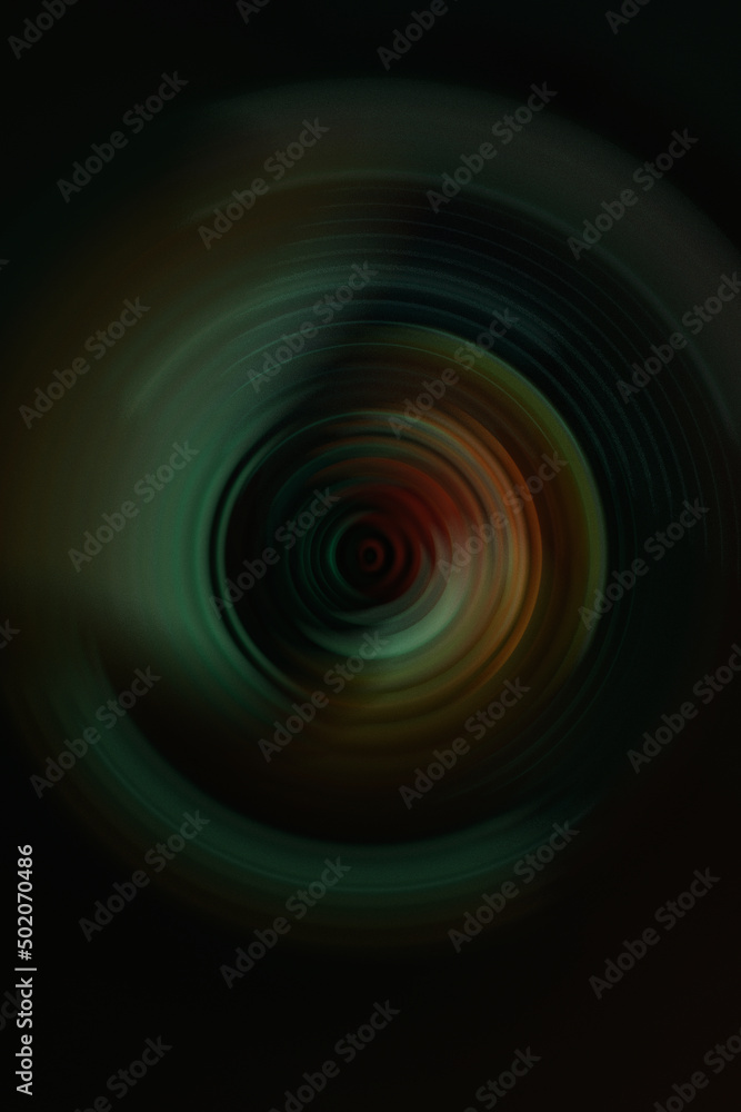 dark green and black circular waves abstract background dark green and black circular waves abstract background