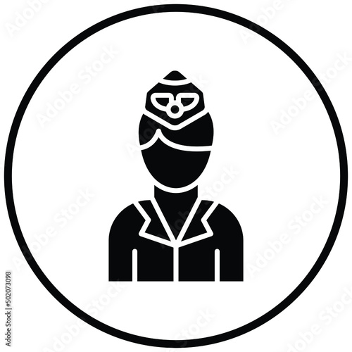 Air Hostess Icon Style