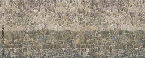 3d illustration. A beautiful view of stones background.
