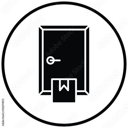 Door Delivery Icon Style