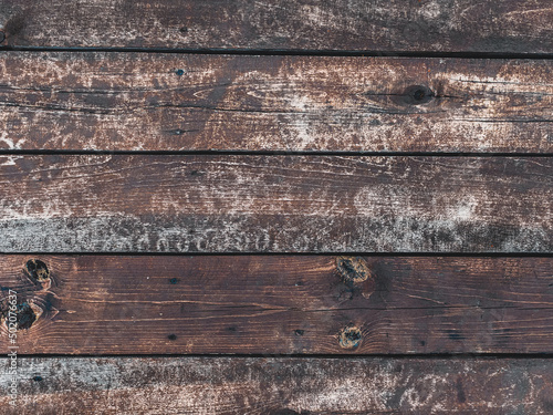 old wooden planks closeup - background for design