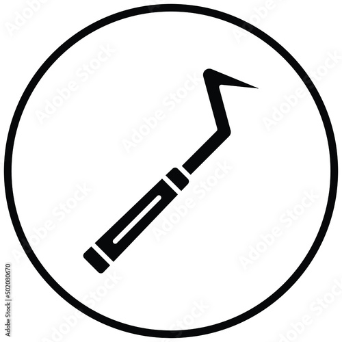 Dental Probe Icon Style