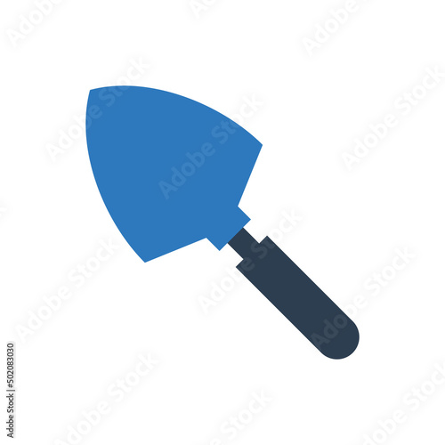 trowel tool icon