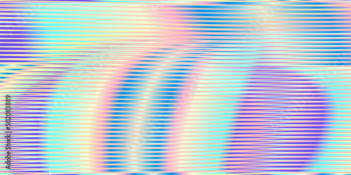 Abstract geometric texture of neon multi color stripes and spots. Modern psychedelic background for wall art, wallpaper, wall panel, mobile apps, textile, poster, interior decor. 