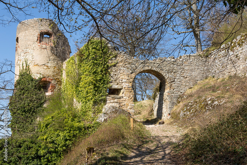 Ruines du château et murailles photo