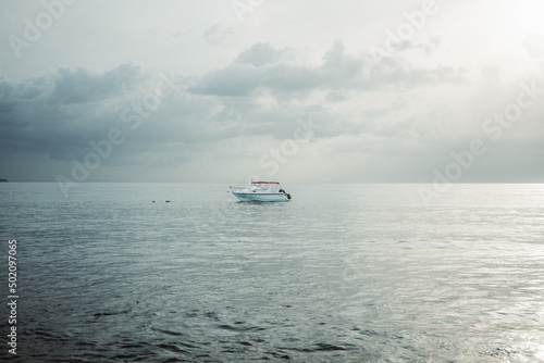 boat on the sea © Franko