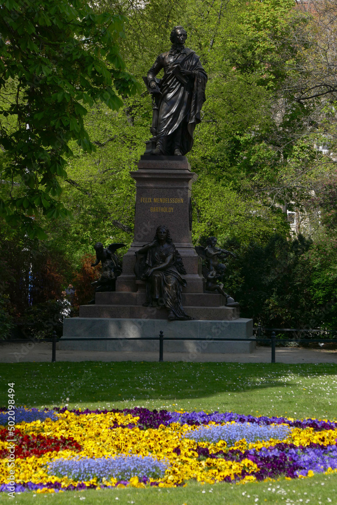 Mendelssohn-Denkmal in Leipzig