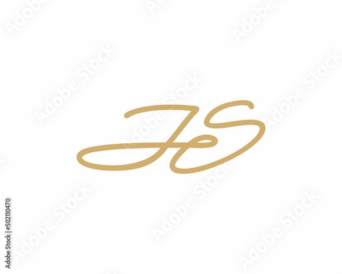 JS Letters Logo Icon 002