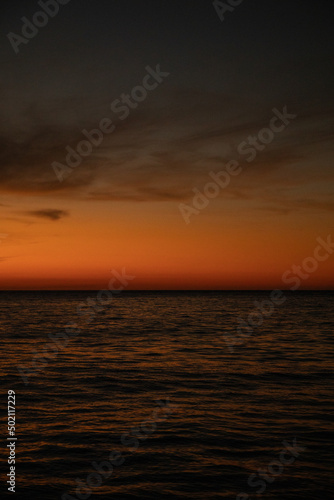 Sunset at the Abrolhos archipelago in Bahia, Brazil © Caue Zanin