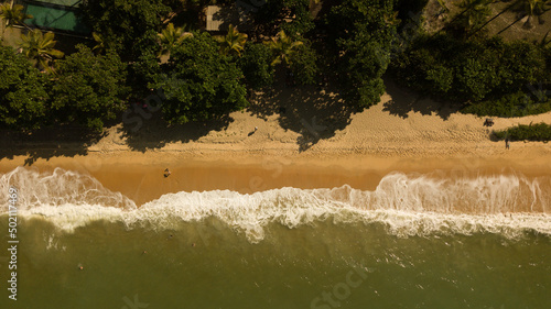 Beach in Caraiva Bahia Brazil photo