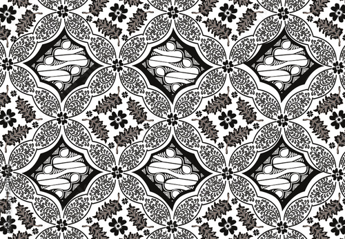Indonesian batik motif, Batik is a technique of wax-resist dyeing applied to whole cloth, or cloth made using this technique originated from Indonesia