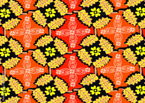 Batik Indonesian: is a technique of wax-resist dyeing applied to whole cloth, or cloth made using this technique originated from Indonesia.