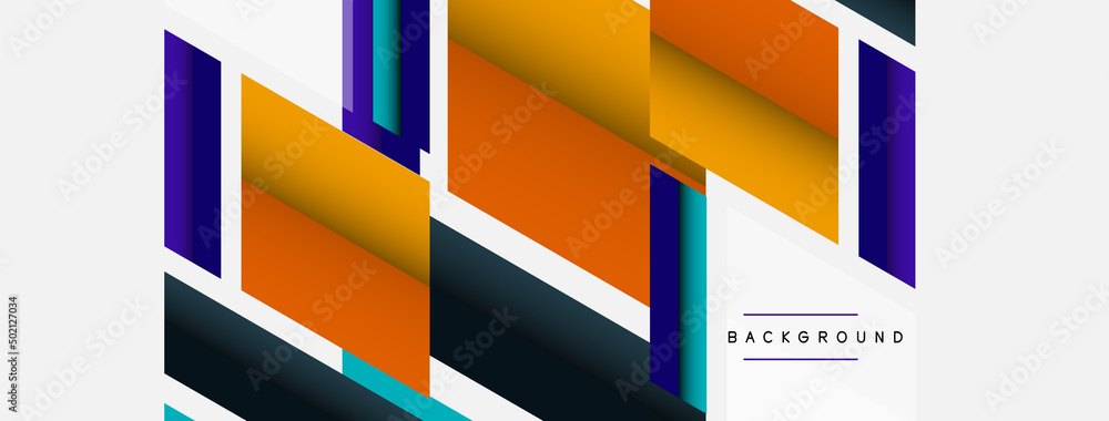 Background. Geometric diagonal square shapes and lines abstract composition. Vector illustration for wallpaper banner background or landing page Background. Geometric diagonal square shapes and lines abstract composition. Vector illustration for wallpaper banner background or landing page
