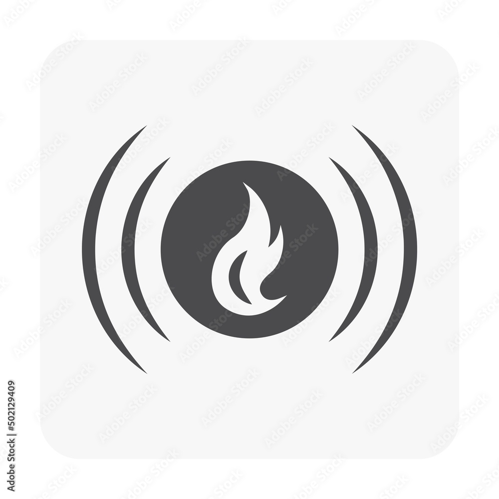 Fire alarm bell vector icon. Include ring alert sound, warning siren or chime. Security equipment of safety system for wall of school, building to prevention, urgent response, emergency rescue.
Fire alarm bell vector icon. Include ring alert sound, warning siren or chime. Security equipment of safety system for wall of school, building to prevention, urgent response, emergency rescue.