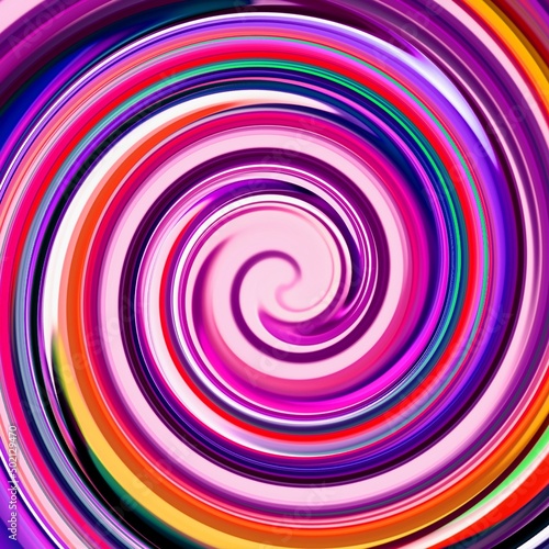 abstract hypnotic colorful spiral purple red swirl background