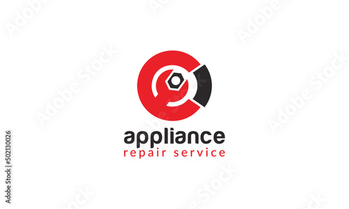 Appliance Repair service logo design templet,