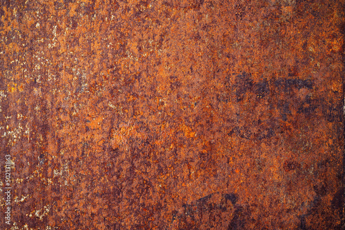 empty rusty metal plate, ol...