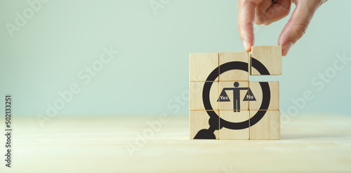 Εκτύπωση καμβά Feasibility study, business investment concept