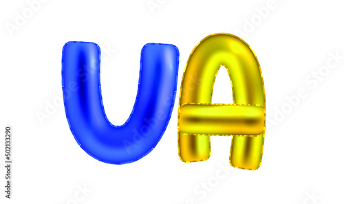 Ukraine symbol. Use it  for stop the russian military invasion рoster creation.