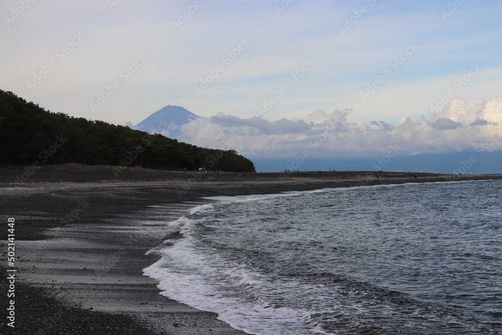 富士山と三保松原と駿河湾