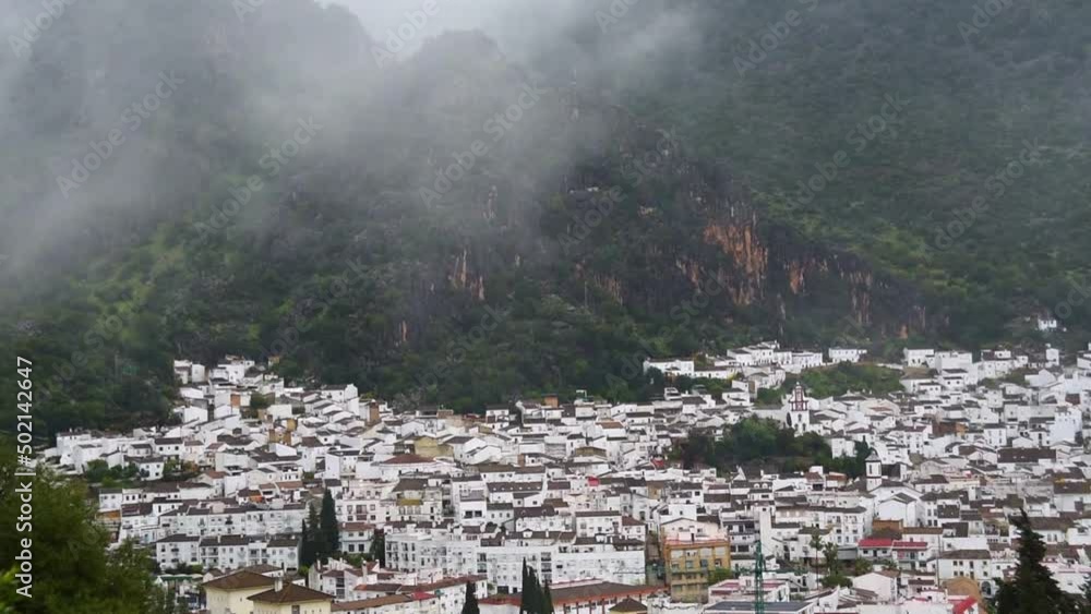 Panorama of Ubrique, Anadaluisa - Spain. Panorama of Ubrique, Anadaluisa - Spain.