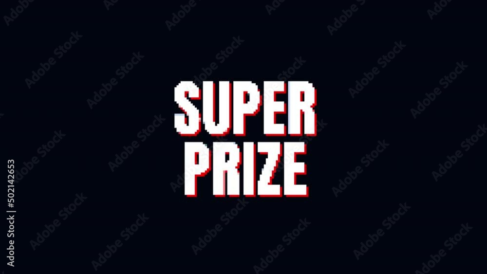 super price text Glitch pixel Animation On Black Background.4K motion animation. super price text Glitch pixel Animation On Black Background.4K motion animation.