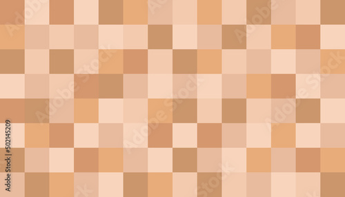 Censor blur effect texture for face or nude skin. Censored mosaic square background. Blurry pixel color censorship rectangle. Vector illustration.