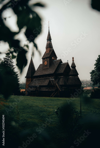 Nordische Holzkirche
