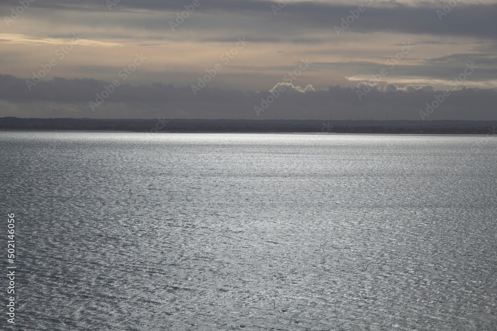Fototapeta premium sunset over the sea
