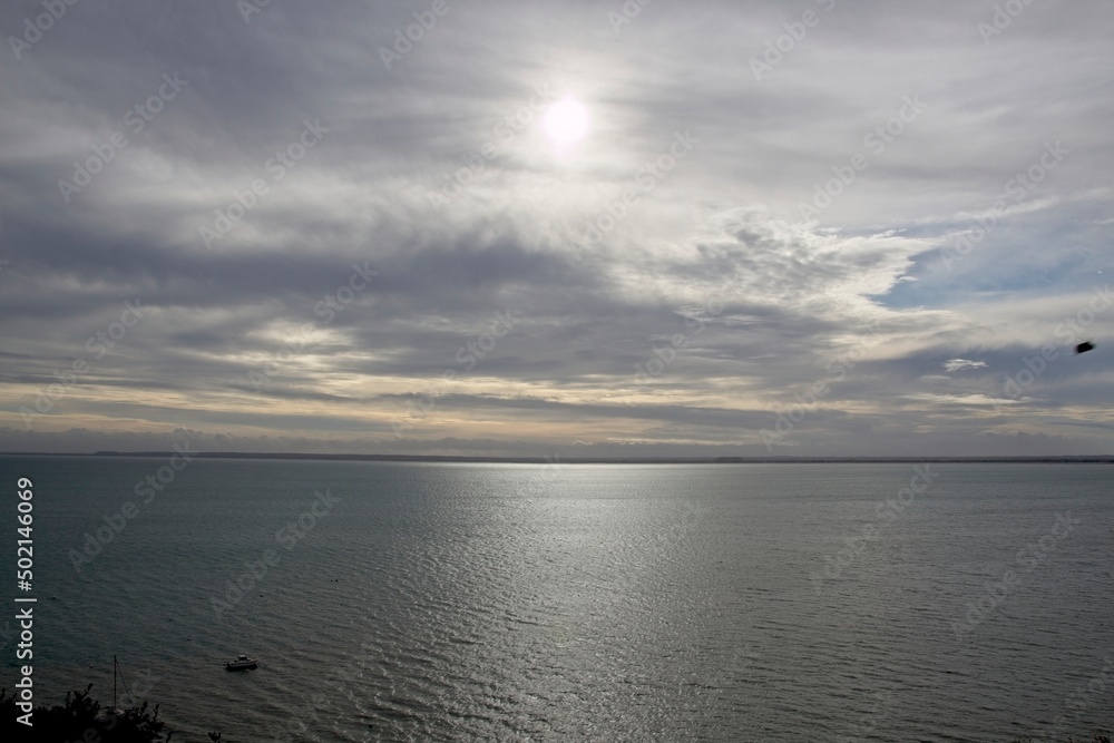 Obraz premium sunset over the sea