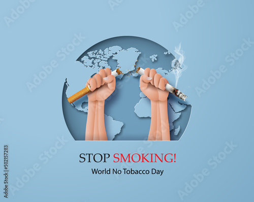 No smoking and World No Tobacco Day