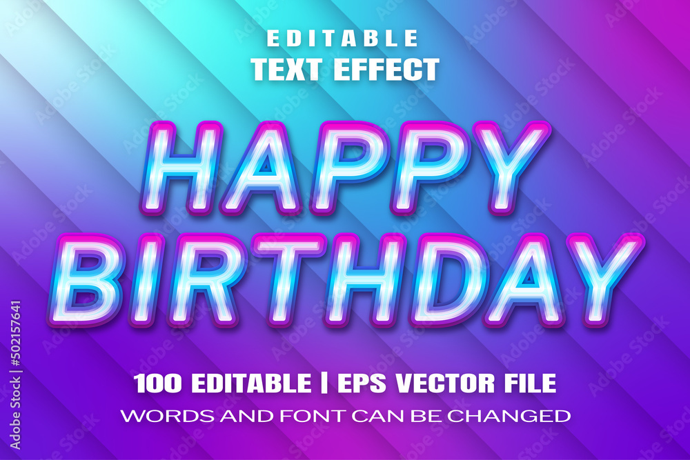text effects Happy Birthday text effects Happy Birthday