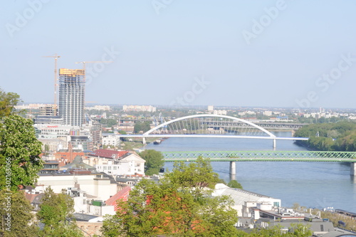 Slovakia, Bratislava, city center, new skyscrapers, construction,